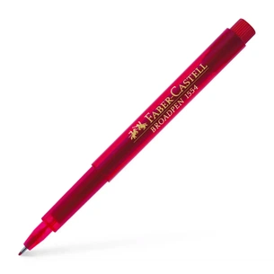 Лайнер Faber-Castell BROADPEN 1554 червоний, 0,8 мм (25785) зображення 1