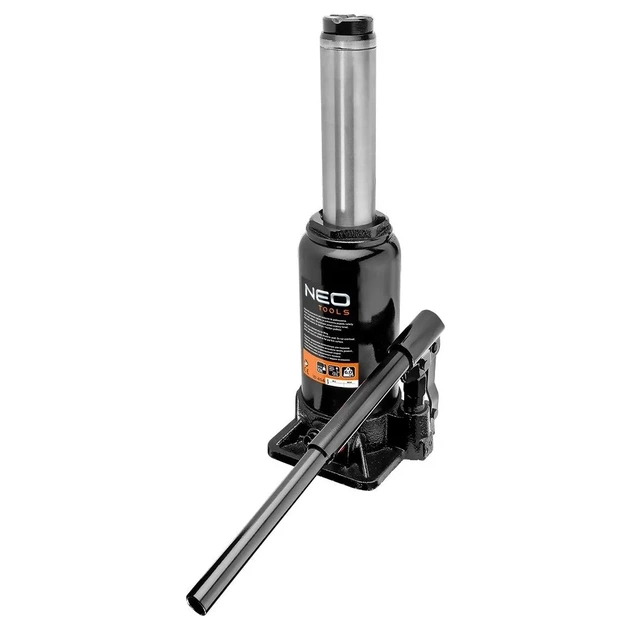 Домкрат Neo Tools гідравлічний пляшковий 10т, 230-456мм (10-454) - picture 3