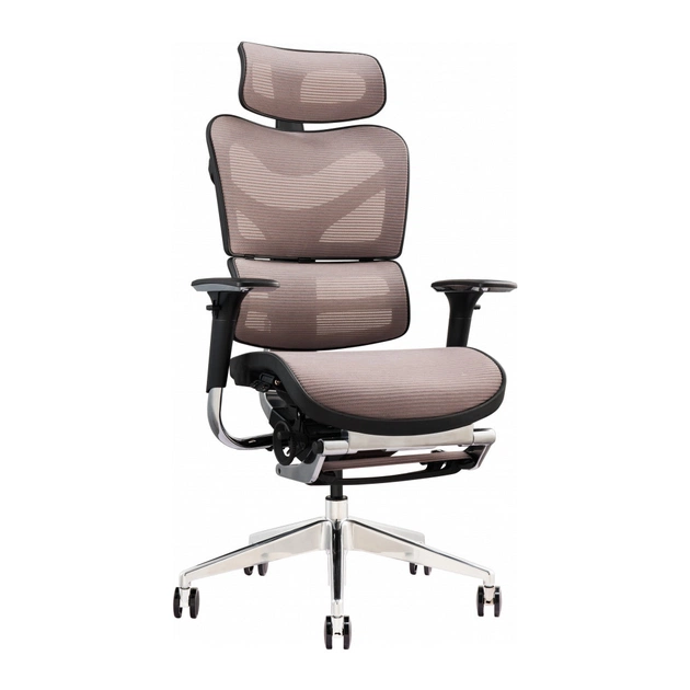 Офісне крісло GT Racer X-702L Bright Gray (X-702L Bright Gray (W-20)) - зображення 1