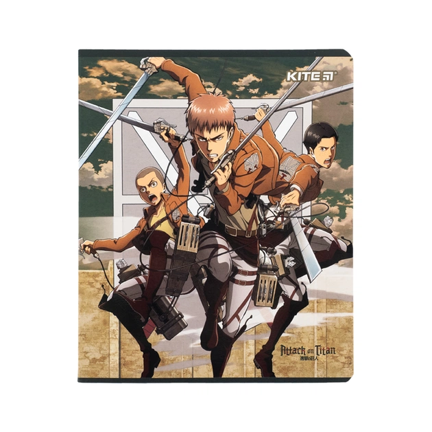 Зошит Kite Attack on Titan, 24 аркуші, клітинка (AT24-238) - picture 7