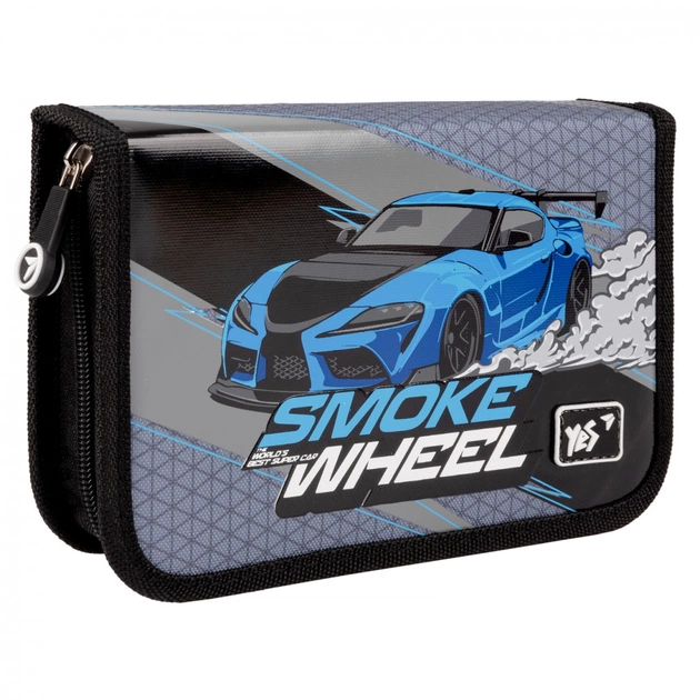 Пенал Yes Smoke Wheel HP-04 з двома клапанами (533586) - изображение 1