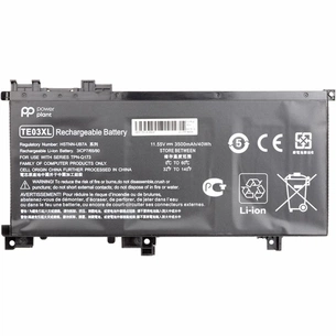 Акумулятор до ноутбука HP Omen 15 AX000 (HSTNN-UB7A, TE03) 11.55V 3500mAh PowerPlant (NB461455) зображення 1