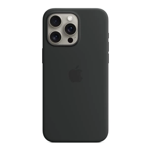 Чохол до мобільного телефона Apple iPhone 15 Pro Max Silicone Case with MagSafe Black (MT1M3ZM/A) зображення 1