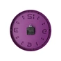 Настінний годинник Optima Magic пластиковий, рожевий (O52100) - зменшене зображення 3