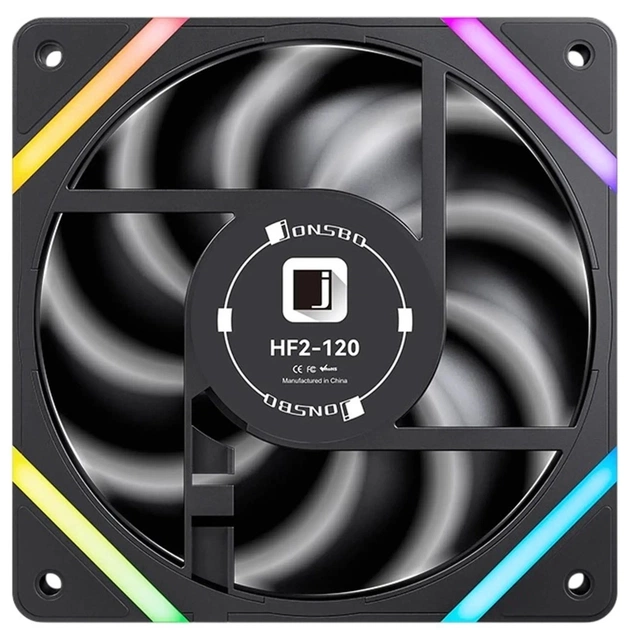 Кулер до корпусу JONSBO HF2-120BR ARGB Black - picture 4