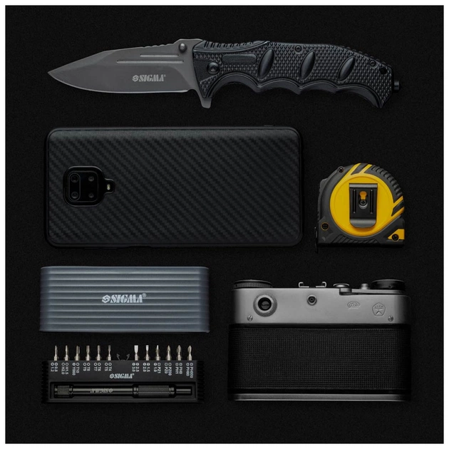 Набір викруток Sigma з бітами 1/4 "24шт CrV для мобільних телефонів (пласт кейс) (4003251) - picture 11