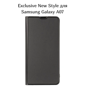 Чохол до мобільного телефона BeCover Exclusive New Style Samsung Galaxy A07 SM-A075 Black (713891) зображення 1