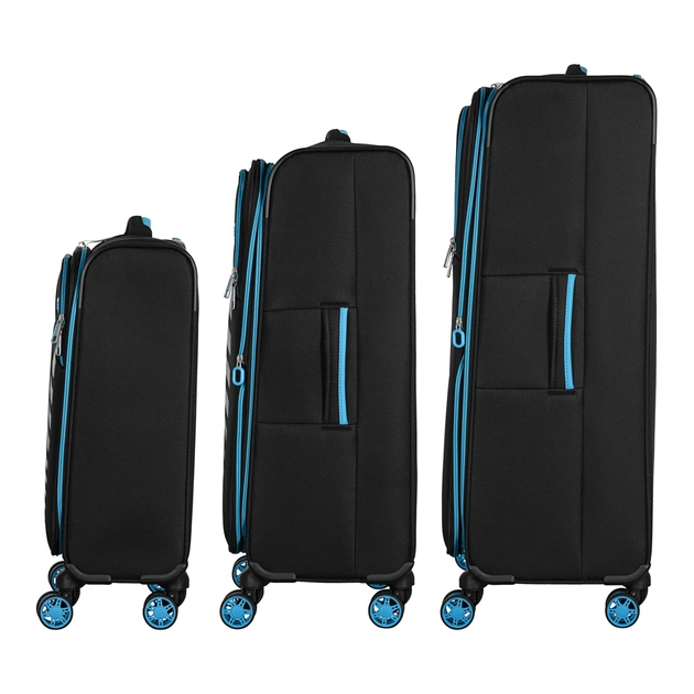 Набір валіз 2E Trek (L+M+S), чорні (2E-SPE-TREK-SET6-BK) - зображення 6