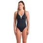 Купальник Arena Swimsuit Control Pro Solid 009073-555 чорний 38 (3468337536574) - зменшене зображення 1