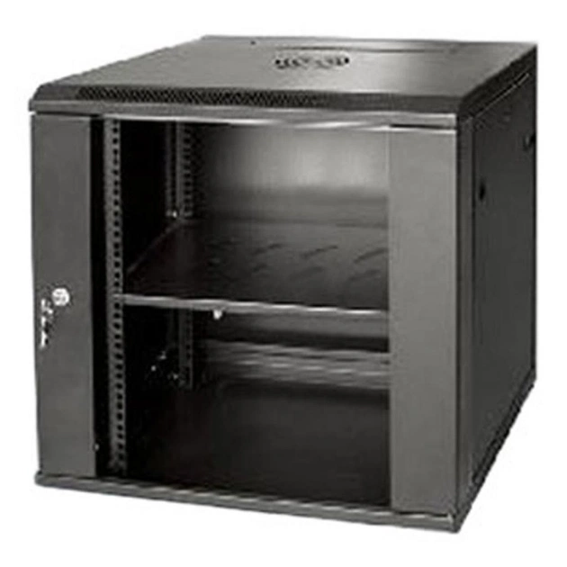 Шафа настінна Kingda 18U 19" 600x450 RAL9004 (KD-007-6418) - зображення 1