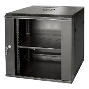Шафа настінна Kingda 18U 19" 600x450 RAL9004 (KD-007-6418) зображення 1
