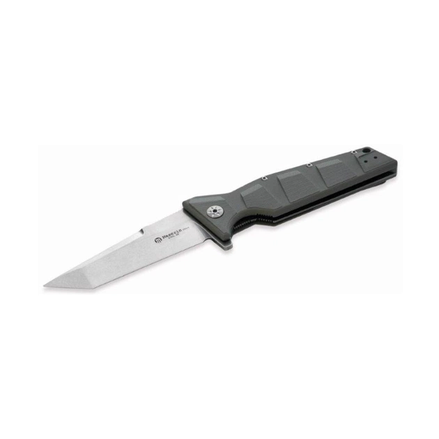 Ніж Maserin Artiglio, D2, G10, темно-сірий (420/G10S) - зображення 1