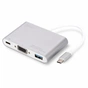 Перехідник Type-C to VGA/USB 3.0/Type-C Digitus (DA-70839) - зменшене зображення 1