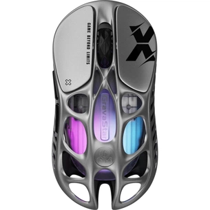 Мишка GravaStar Mercury X Wireless/Bluetooth/USB Grey (GSX_GRY) зображення 1