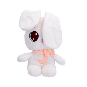 М'яка іграшка Peekapets Білий кролик (906785) зображення 1