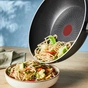 Сковорода Tefal ВОК So'' Light, 28 см, алюміній, бакеліт, чорний (H0561942) - зменшене зображення 2
