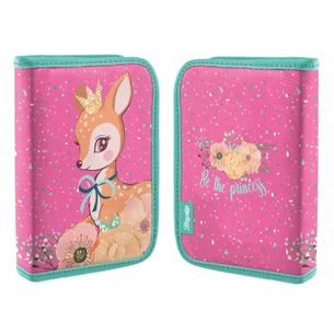 Пенал 1 вересня Forest princesses HP-04 рожевий (532903) зображення 1