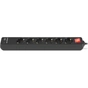 Мережевий подовжувач REAL-EL RS-PROTECT 605 3m, black (EL122300041) - зменшене зображення 7