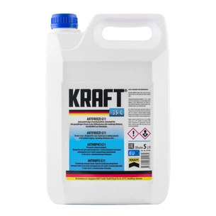 Антифриз KRAFT G11 -35 (синій) 5л (KF106) зображення 1