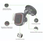 Універсальний автотримач Intaleo CM01GP (1283126483677) - зменшене зображення 4