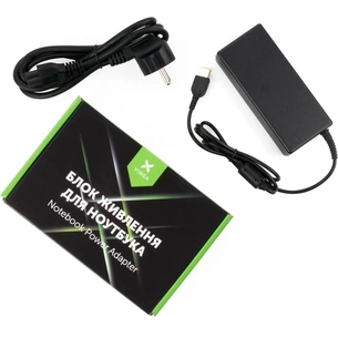 Блок живлення до ноутбуку Vinga Lenovo 90W 20V 4.5A square (VPA-2045-LNSQ01-101) зображення 1