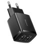 Зарядний пристрій Baseus Compact Charger 2U Black (CCXJ010201) - зменшене зображення 1