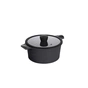 Каструля Ringel Zitrone black с крышкой 4,2 л (RG-2108-24/1 BL) - зменшене зображення 1