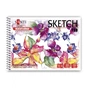 Альбом для малювання Santi для акварелі Flowers А4, 10 аркушів, 200г/м2 (130498) - зменшене зображення 1