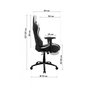 Крісло ігрове GT Racer X-2534-F Black (X-2534-F Fabric Black) - уменьшенное изображение 12