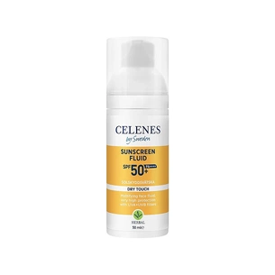 Засіб від засмаги Celenes Sunscreen Dry Touch Fluid SPF50+ Сонцезахисний флюїд 50 мл (7350104249137) зображення 1