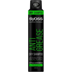 Сухий шампунь Syoss Anti-Grease для жирного волосся 200 мл (9000100695800) изображение 1