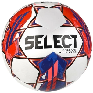 М'яч футбольний Select Brillant Training DB v23 білий, червоний Уні 4 (5703543317158) зображення 1