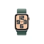 Смарт-годинник Apple Watch SE 2024 GPS 44mm Starlight Aluminium Case with Lake Green Sport Loop (MXEW3QH/A) - зменшене зображення 2