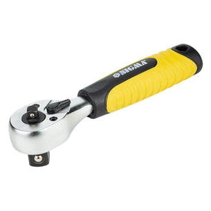 Тріскачка Sigma двостороння укорочена 1/4"-1/2" 145мм 72T CrV (6050251) изображение 1