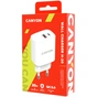 Зарядний пристрій Canyon PD 20W/QC3.0 18W (CNE-CHA20W04) - зменшене зображення 3