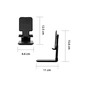 Підставка до планшета Dynamode smartphones/tablets 4-13 inches (Phone Stand black) - уменьшенное изображение 10