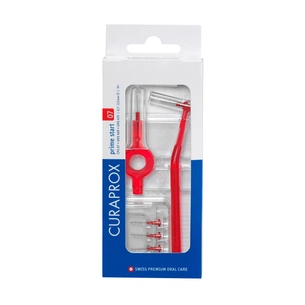 Щітки для міжзубних проміжків Curaprox Prime Start CPS 07 D 0.7 - 2.5 мм 5 шт. + 2 тримачі (7612412427707) зображення 1