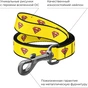 Повідок для собак WAUDOG Nylon "Супермен 2" S Ш 15 мм (0115-2014) - зменшене зображення 3