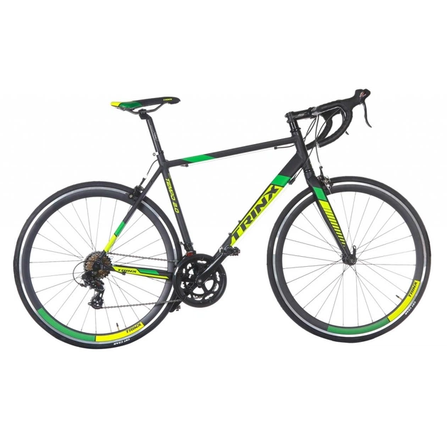 Велосипед Trinx Tempo 2.0 700C*500MM Matt-Black-Green (10030047) - зображення 1