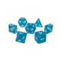 Набор кубиков для настольных игр Games 7 Days Glitter 7 Dice Set - Light Blue (g7dglit06) - уменьшенное изображение 1