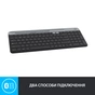 Клавіатура Logitech K580 Slim Multi-Device Wireless Graphite (920-009275) - зменшене зображення 5