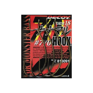 Гачок Decoy Worm18 5/0 (4 шт/уп) (1562.00.26) зображення 1