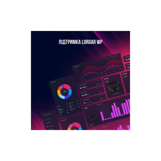 Навушники Lorgar Kaya 460 Gaming RGB USB Black (LRG-GHS460) - picture 10