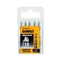 Набір біт DeWALT IMPACT TORSION, ударні, Torx, Т10, L = 57 мм, 5 шт (DT7393T) - зменшене зображення 1