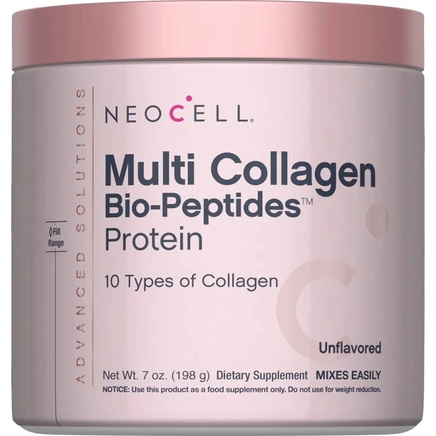 Вітамінно-мінеральний комплекс Neocell Multykollagenovye byo-peptydy, 10 g, Multi Collagen Bio-Peptides Prote (M58572) - зображення 1