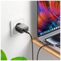 Зарядний пристрій BOROFONE BAS55A Absolute 1xUSB-C PD30W + 1xUSB QC3.0 + cable USB-C to Lightning Black (6941991116247) - уменьшенное изображение 9