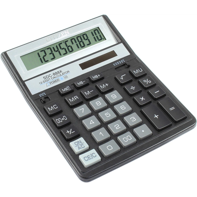 Калькулятор Citizen SDC-888XBK - picture 2
