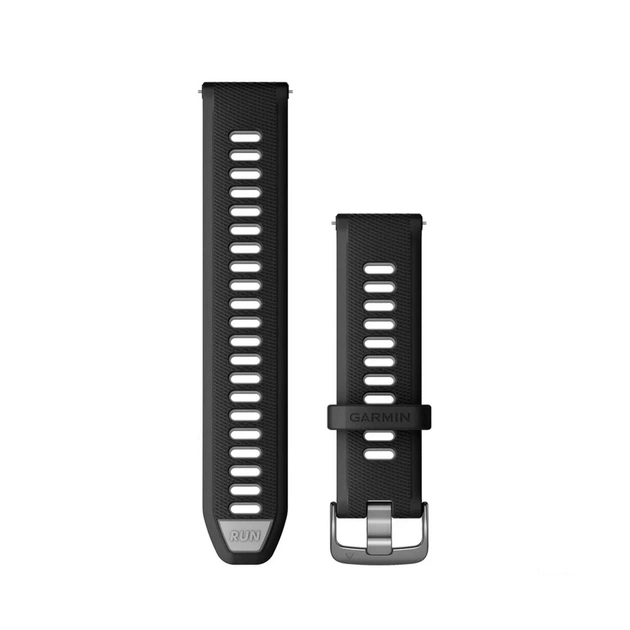Ремінець до смарт-годинника Garmin Replacement Band, Forerunner 265, Black, 22mm (010-11251-A0) - зображення 1