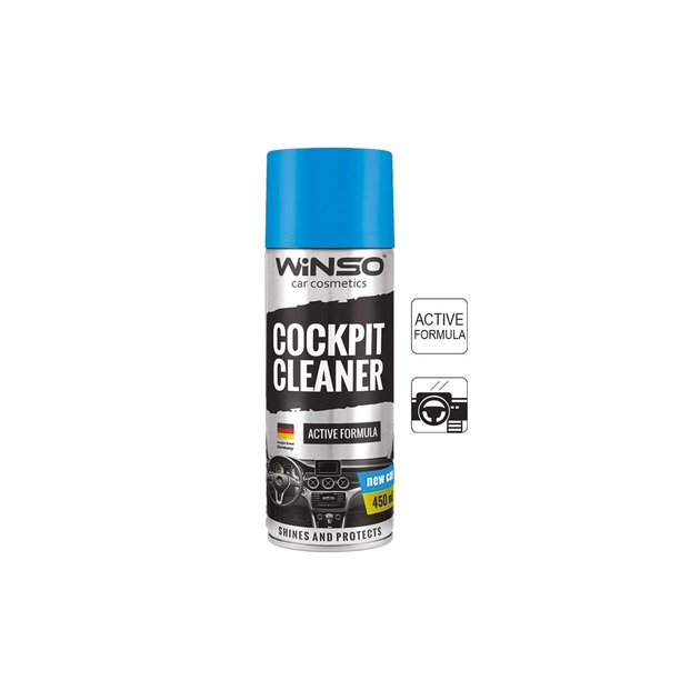Автополіроль WINSO Cockpit Cleaner нова машина 450ml (840570) - зображення 1