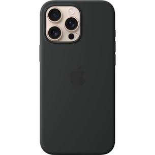 Чохол до мобільного телефона Apple iPhone16 Pro Max Silicone Case with MagSafe - Black (MYYT3ZM/A) зображення 1